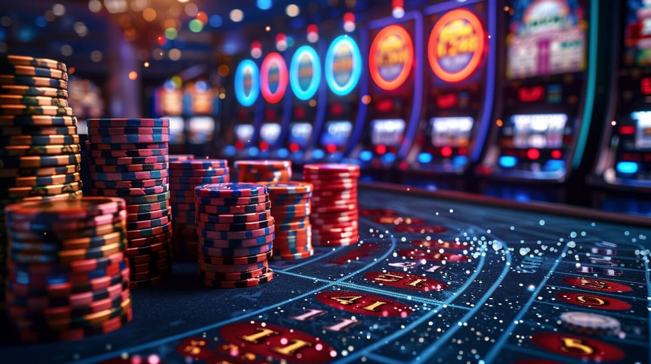 Live dealer table camera angle during Domino QQ round